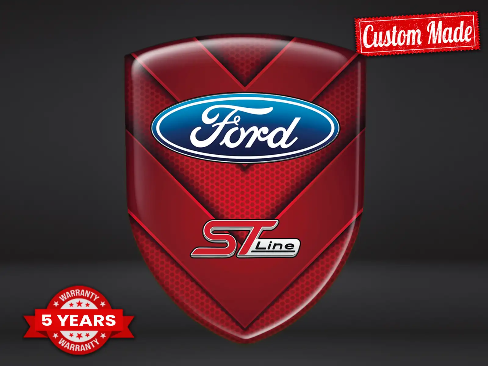 Ford Stickers Logo Imprimés Course Qualité Personnalisable